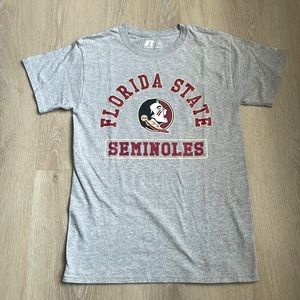 Men's Heather Gray Florida State Seminoles Spinner T-Shirt